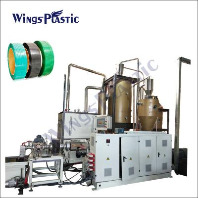 Pet Packing Belt Production Line / Pet Package Strap Band Extrusion Line / Plastic Pet Strap Making Plant