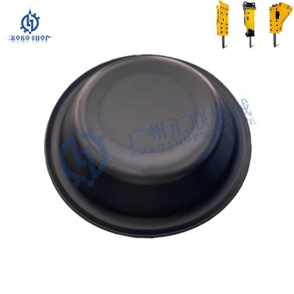 86634664 86633914 Резиновая диафрагма Молот Резиновая мембрана для Монтаберта V1600 V1800 Части гидравлических прерывателей