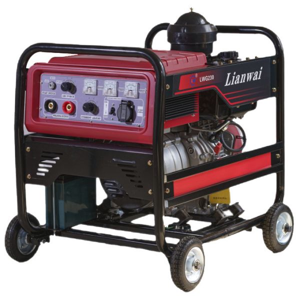 Industrial Diesel Welding Generator with 3kW Auxiliary Power and 60% Duty Cycle for MMA TIG Welding