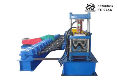 Metal Highway Guardrail Roll Forming Machine Steel Structure With PLC Control System