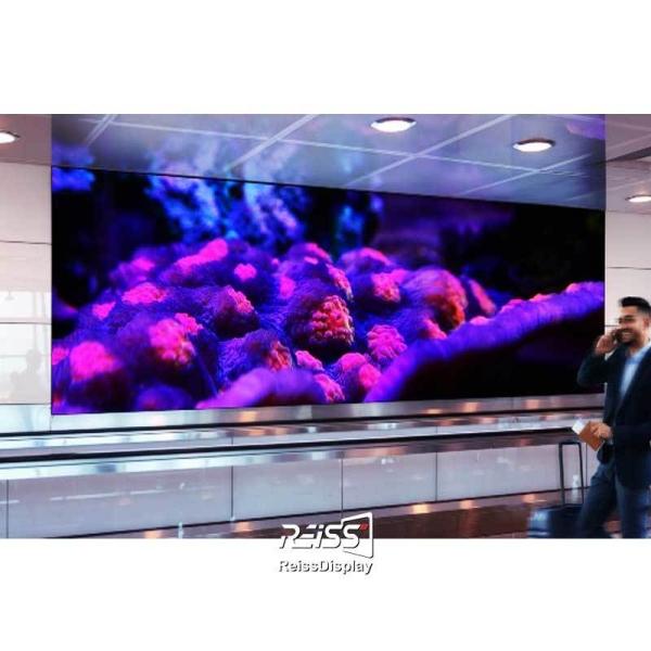 REISS Small Pixel Pitch 16:9 P0.9 P1.2 P1.5 P1.8 P2 Indoor Led Video Wall Display Screen Panel