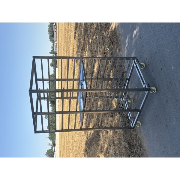 Chariot à plateaux de boulangerie pour 300 kg, 400 kg et 500 kg, chariot de boulangerie avec plateaux