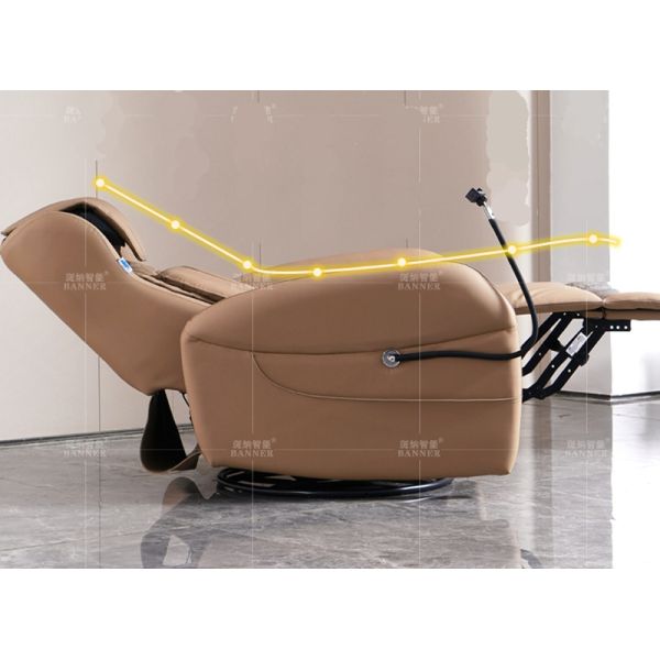 BN Intelligent Single Electric Smart Sofa Head And Back Massage Chair Sofa Living Room Functional Recliner Sofa Chair