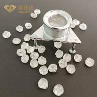Diamond White Color sintético redondo VVS CONTRA los diamantes crecidos laboratorio de la pureza HPHT ásperos