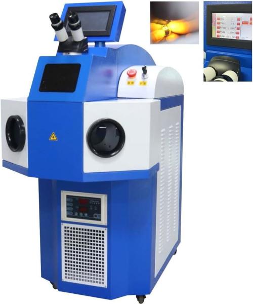Easy to Operate 200W Built-In Chiller Yag Jewelry Laser Welding Machine for Rings Bracelets Platinum Gold Silver and More
