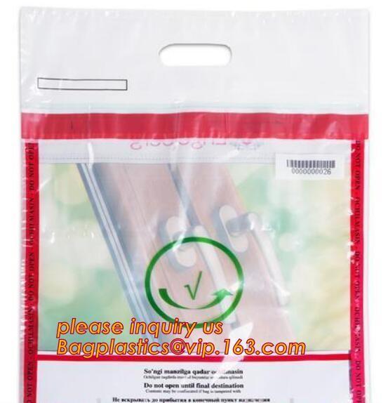 ICAO Duty Free Packaging, STEBs Bags, Custom Airport Store, Retail Shop Security Bags, Tamper Evident Proof