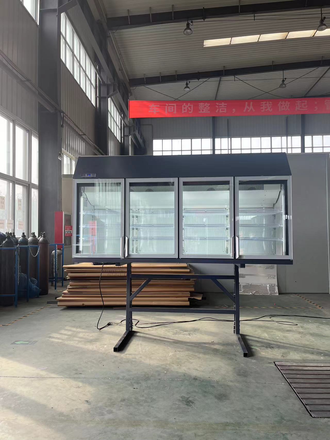 TOP 4DF Commercial Upper and Lower Cabinets for Quick-Freezing Food Preservation Using R290 Refrigerant Refrigerator Freezer