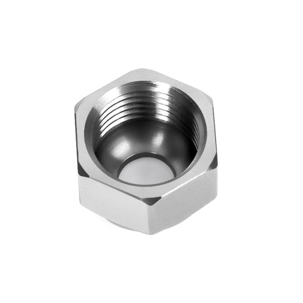 Ultra Precision Stainless Steel Hex Head Bolt & Nut Set Custom Size Threaded Machining Fasteners Customization