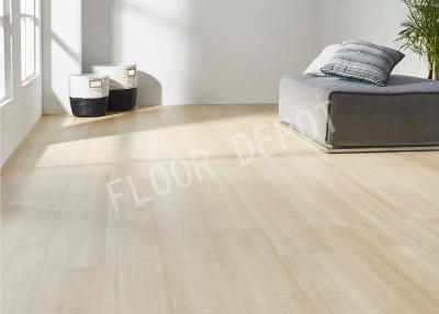 Click Lock Waterproof SPC Flooring With UV Coating Cherry Color 5mm Thickness