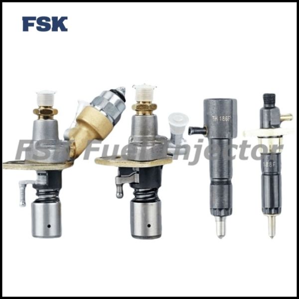 170F 173F 178F 186F Componentes de la bomba de inyección de combustible con aire refrigerado