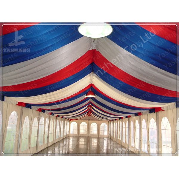 Polygon Transparent Glass Wall wedding canopy tent high peak Aluminum Frame