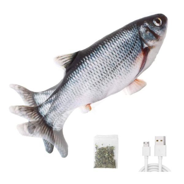 Simulação Elétrica de Peixes Movendo-se e Brinquedos de Gato com Erva-Gato