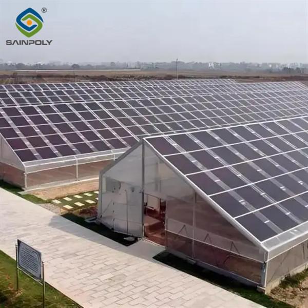 Commercial Solar PV Greenhouse Solar Energy Greenhouse Modern Design
