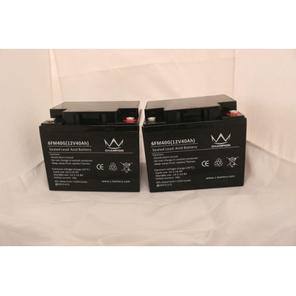 Solar Power Plant 12V 40AH Gel Lead Acid Battery