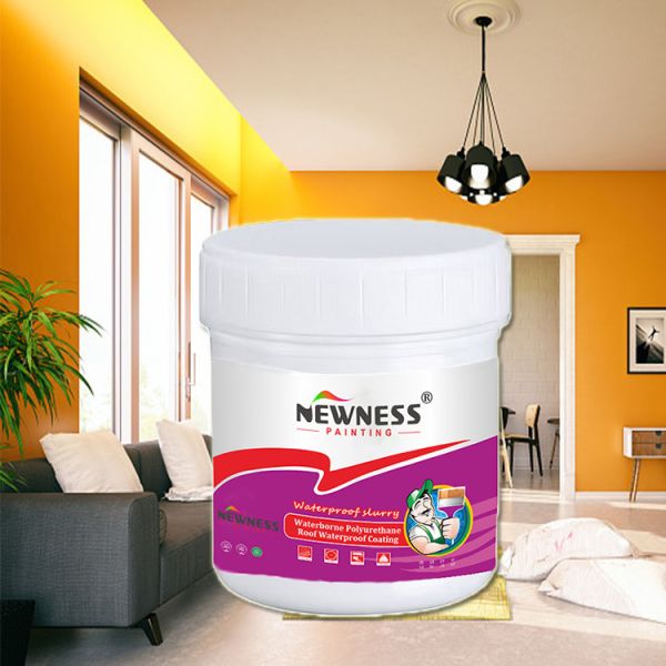 Prevent Formaldehyde with Waterproof Cement-based Paint by Brush Application Method