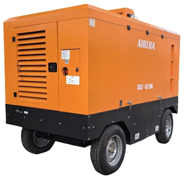 375CFM-780CFM at 300psi-500psi  Diesel engine Powered portable Air Compressor,screw compressor
