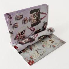 Collez piquer d'attache/selle les magazines brillantes du commerce d'impression de papier CIS ou de C2S d'art