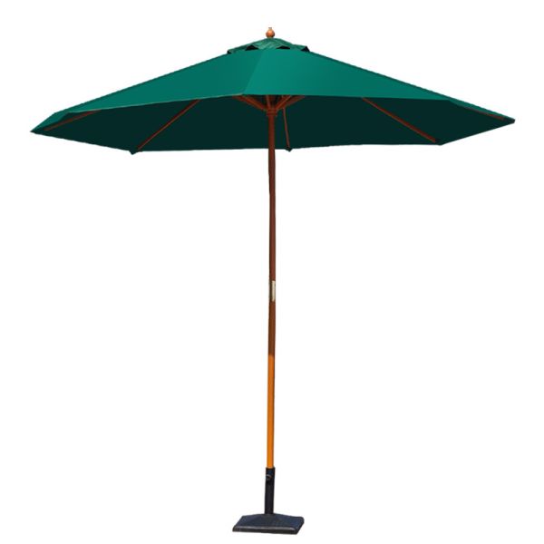 Outdoor Leisure Waterproof Polyester Sunshade Garden Parasol for Adults' All Season