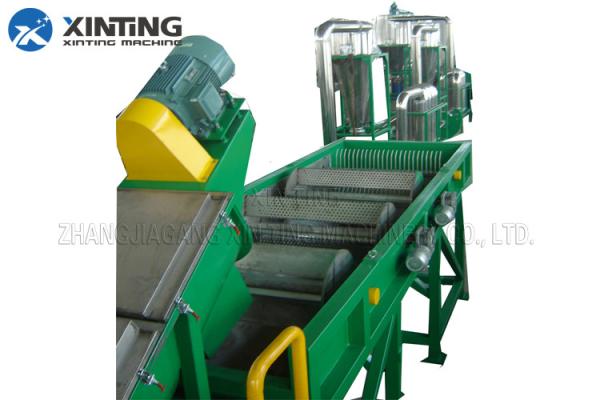 Automactic PP Plastic Recycling Machine , Plastic Film Recycling Machine 