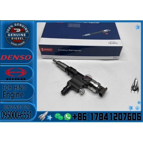 Инжектор дизельного топлива Инжектор топлива общего железнодорожного сообщения 23670-E0190 23670-78140 095000-6550 095000-6551 Для HINO N04C-TY DUTRO 4.