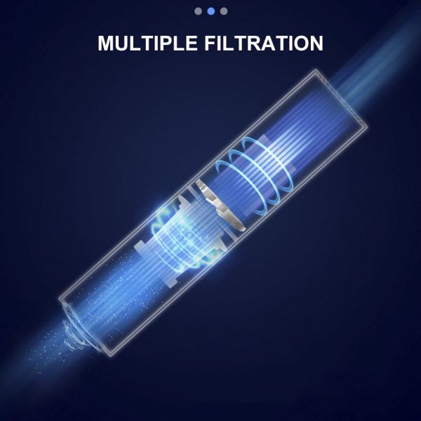 6000Pa Handheld Car Vacuum Cleaner Dual Use Mini Portable Car Vacuum Cleaner 2600mAh