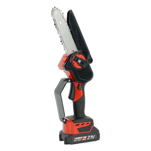 Mini tronçonneuse électrique sans fil à main avec batterie, utilisée pour tailler le bois des arbres, cadeau pour père, mari, homme