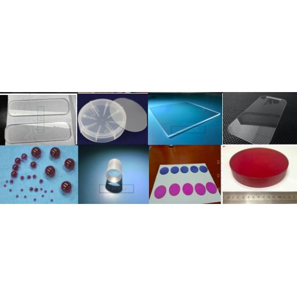 Вафля полупроводника Кристл стекла сапфира Ar покрывая