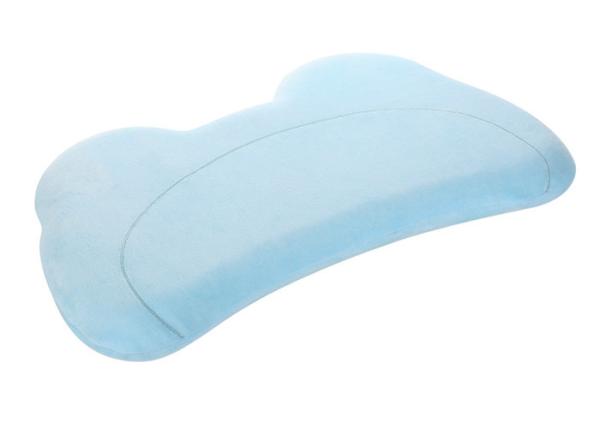 Soft Portable Baby Memory Foam Pillow Anti-Mite White / Blue / Pink Color
