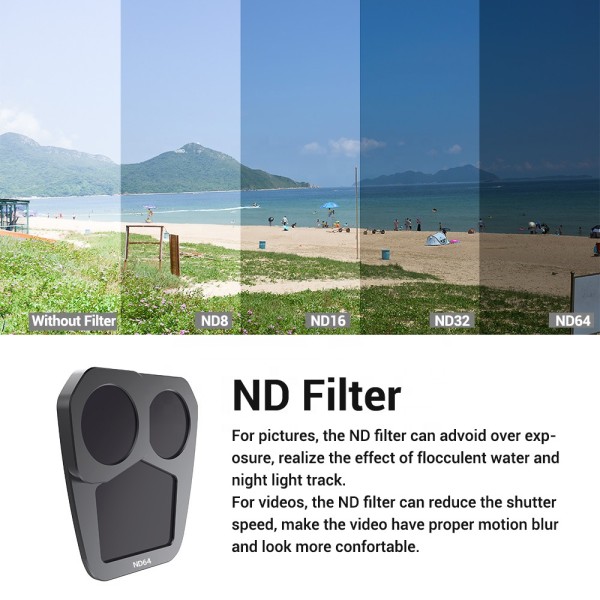 Waterproof ND Lens Filter ND8 ND16 ND32 ND64 Drone ND Filter For DJI Mavic 3 Pro