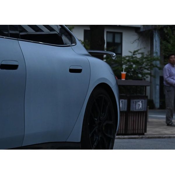 Custom USA Quality Global Lowest White turns black Price TPU PPF Film Car Protection Film Car Wrap Solar eclipse black