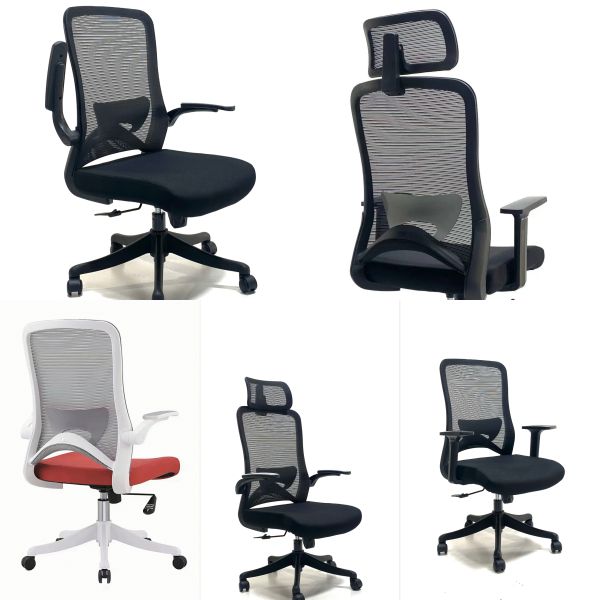 Low Back Manager Mesh Office Staff Chair Ergonomic Revolving