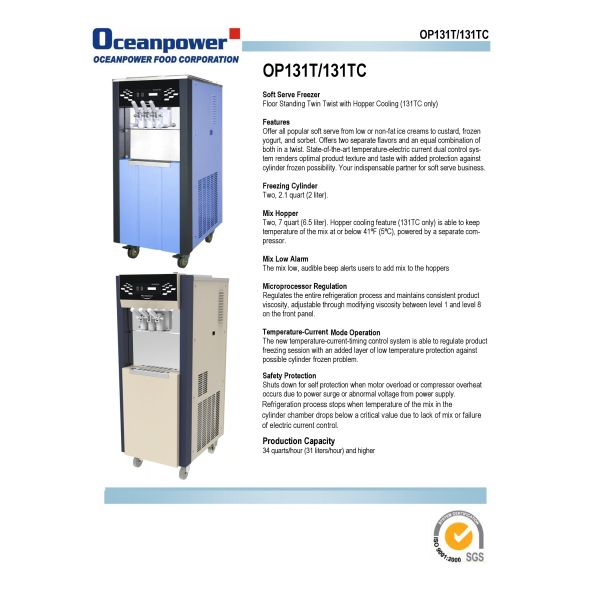 Touch Pad.Remote control Ice Cream Machine/Frozen Yogurt machine/Maquina de helado