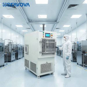 10Kg Pilot Freeze Dryer PLC Touch Screen Laboratory Freeze Dryers