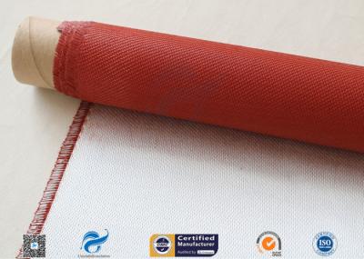 Tampas à prova de fogo revestidas da protecção contra o calor de pano da fibra de vidro do silicone de 750 graus