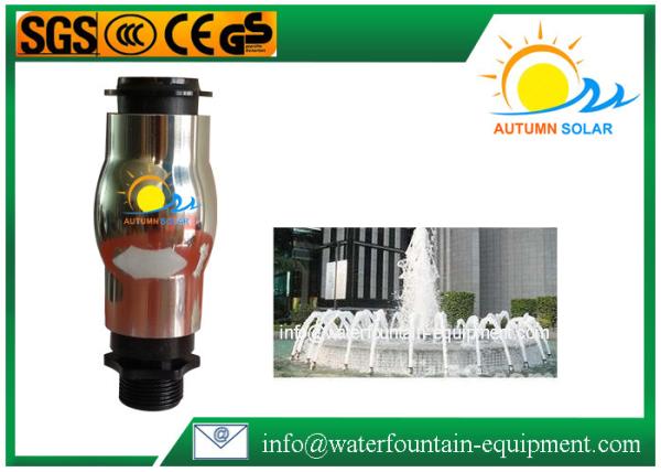 DN25 Geyser Jet Water Fountain Nozzles Plastic Material Durable Energy Saving