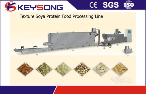 380v / 220v 90KW Food Making Machine Output 200 - 240kg / H 25000 X 1500 X 2200mm
