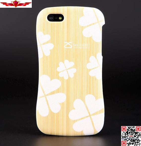New Fashion Design 3D Printing Flowers Aluminum Bumper Cover Case For Iphone 5/5S