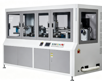 8000 - 9000 Bottles/Hour Laser Coding Rewinding Machine