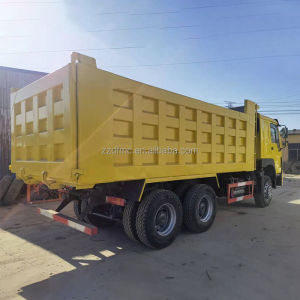 Euro 2 2015 Used Dump Truck HOWO 371HP 6x4 25 Ton Loading Second Hand Tipper Truck