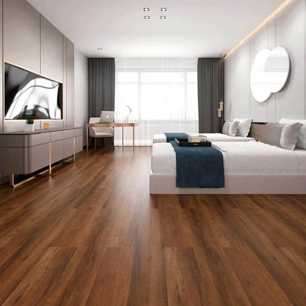 Customizable 0.06mm 0.07mm Matte Woodgrain Stone Marble Decorative Film Factoriesf For SPC floor