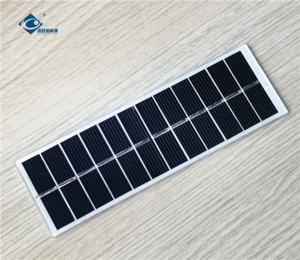 0.8W Portable Glass Solar Panel Charger ZW-13248 Poly Glass Laminated Solar Panels