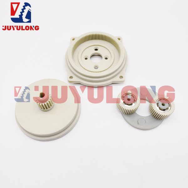 JUYULONG E312/320V1/V2 for  Excavator Automatic Throttle Motor Throttle Motor Rubber Gear Accessories