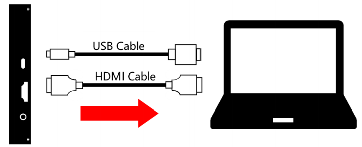 IPS 5 Inch Portable Monitor 800×480 Resolution HDMI and Raspberry Pi Compatibility