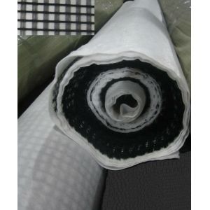 Résistance élevée géogrid composite bi-axiale renforcement de maillage géocomposé sol mou