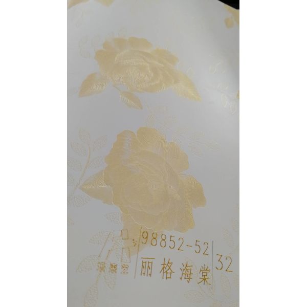 Moistureproof PVC Decorative Privacy Film Flowering Crabapple Corrosion Resistant
