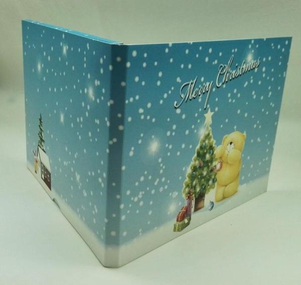 Leather Hard Cover LCD Video Brochure With Video Screen / SD Card