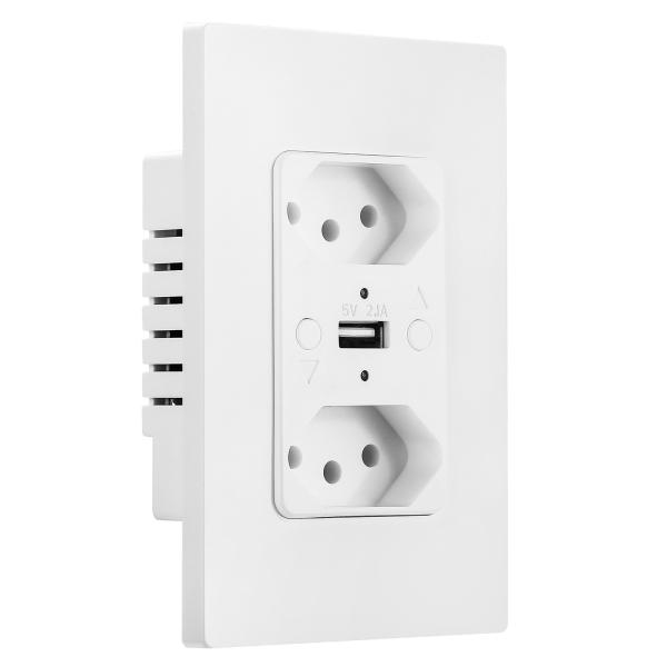 多機能のブラジルスマートWiFiプラグ 10A USB充電