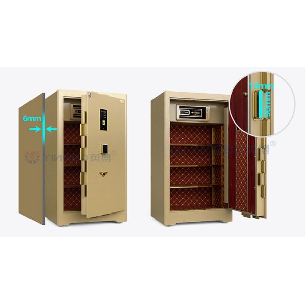 H1080mm Bank Grade Commercial Safe Box Biometric Fingerprint Lock
