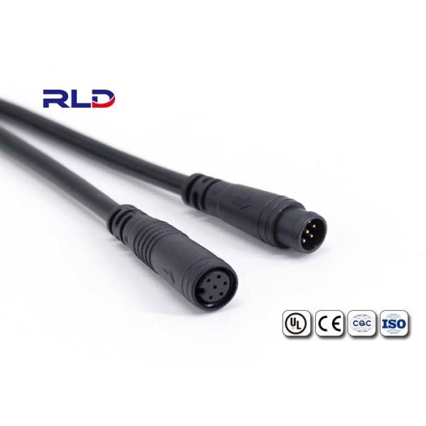 Electrical 2 Pin Waterproof Connector Plug Electrical Wire Plug Connectors