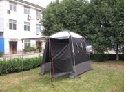 Дя 19ММ трубы утюга таможни ОЭМ/ОДМ 2 шатра купола семьи человека с 170Т полиэстер Бреатабле внутренним ИТ-ФТ-12009